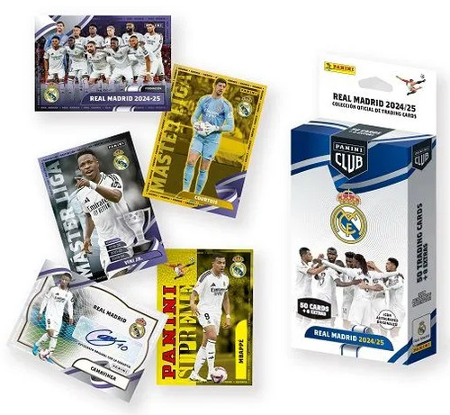 Real madrid panini set - real,