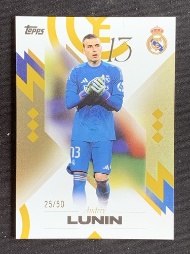 Andriy lunin 2024 topps - topps, los