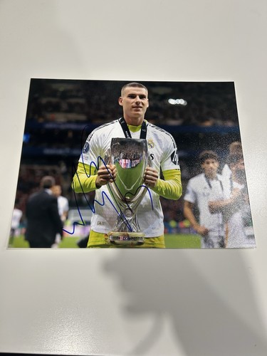 Andriy lunin signed 8x10 - lunin, photo