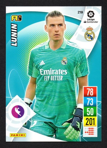 Lunin 219 real madrid - real, 2021-22