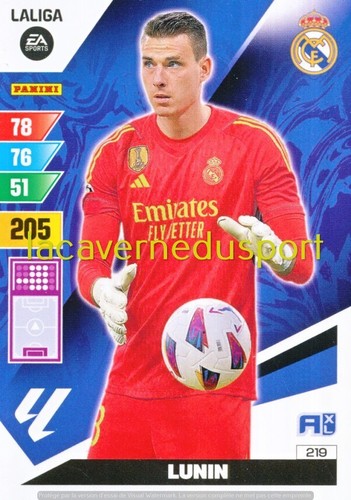 219 andriy lunin real madrid - lunin, #